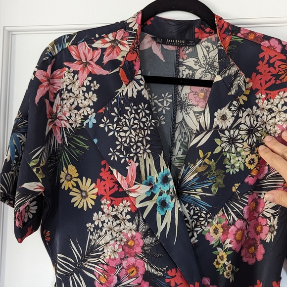 Zara floral jumpsuit - Picture 2 of 4